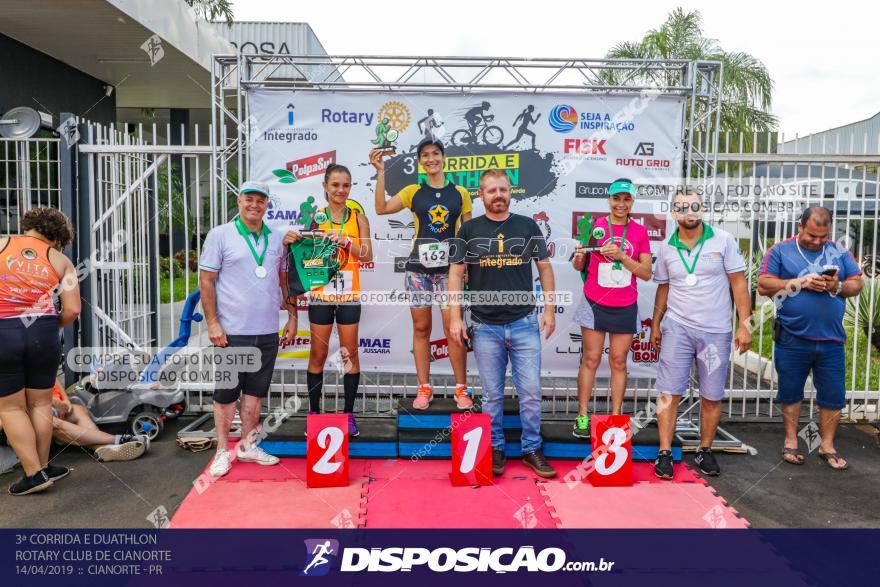 3ª Corrida E Duathlon Rotary Club De Cianorte