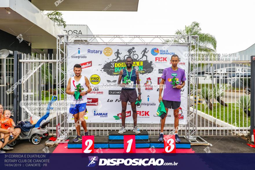 3ª Corrida E Duathlon Rotary Club De Cianorte