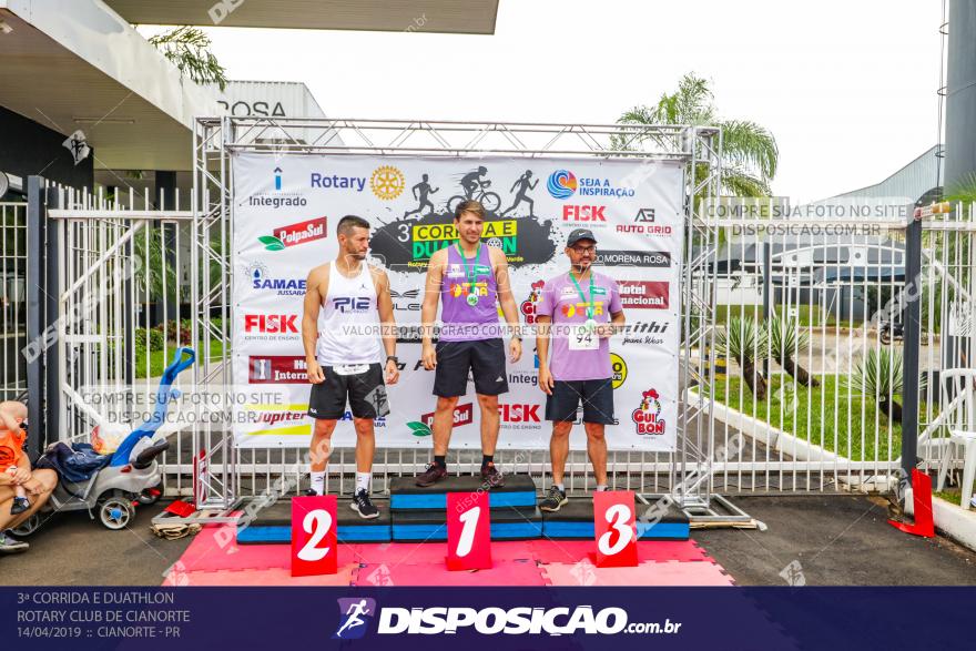 3ª Corrida E Duathlon Rotary Club De Cianorte