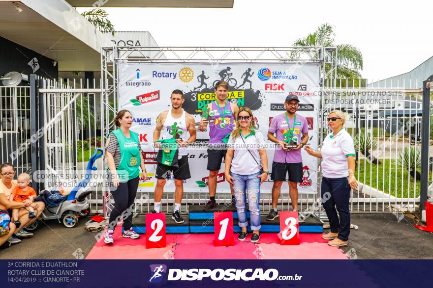 3ª Corrida E Duathlon Rotary Club De Cianorte