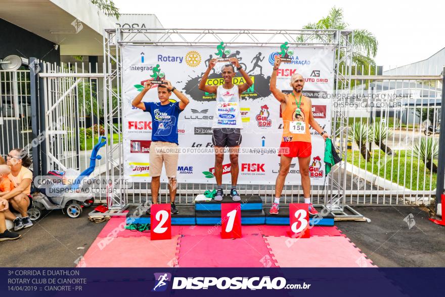 3ª Corrida E Duathlon Rotary Club De Cianorte