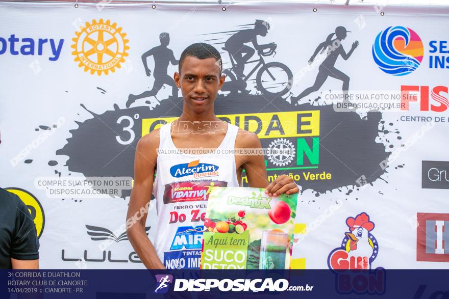 3ª Corrida E Duathlon Rotary Club De Cianorte