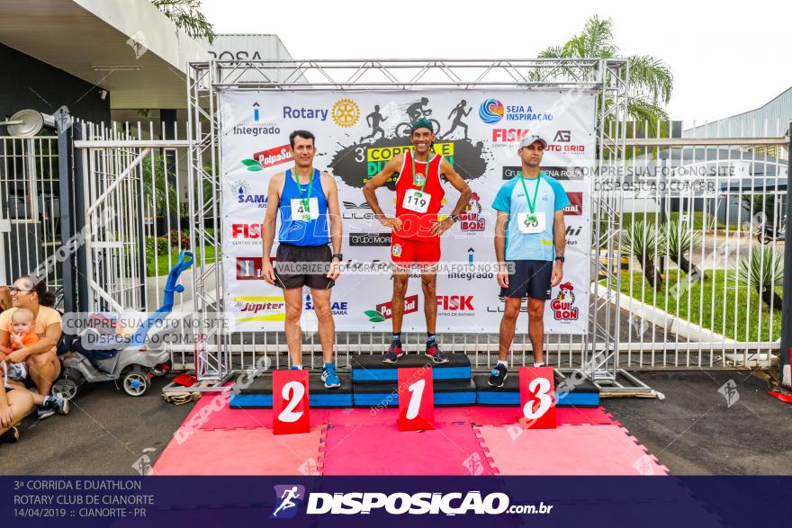 3ª Corrida E Duathlon Rotary Club De Cianorte