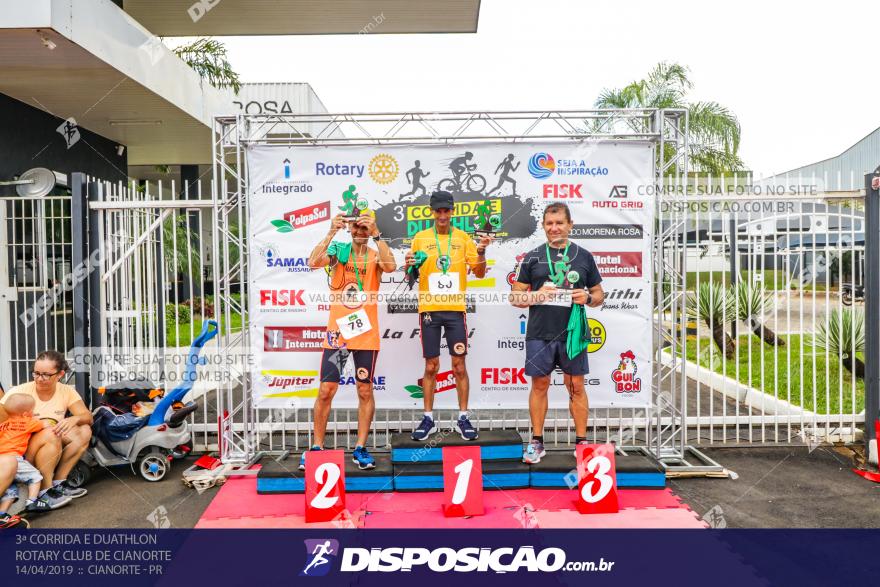 3ª Corrida E Duathlon Rotary Club De Cianorte