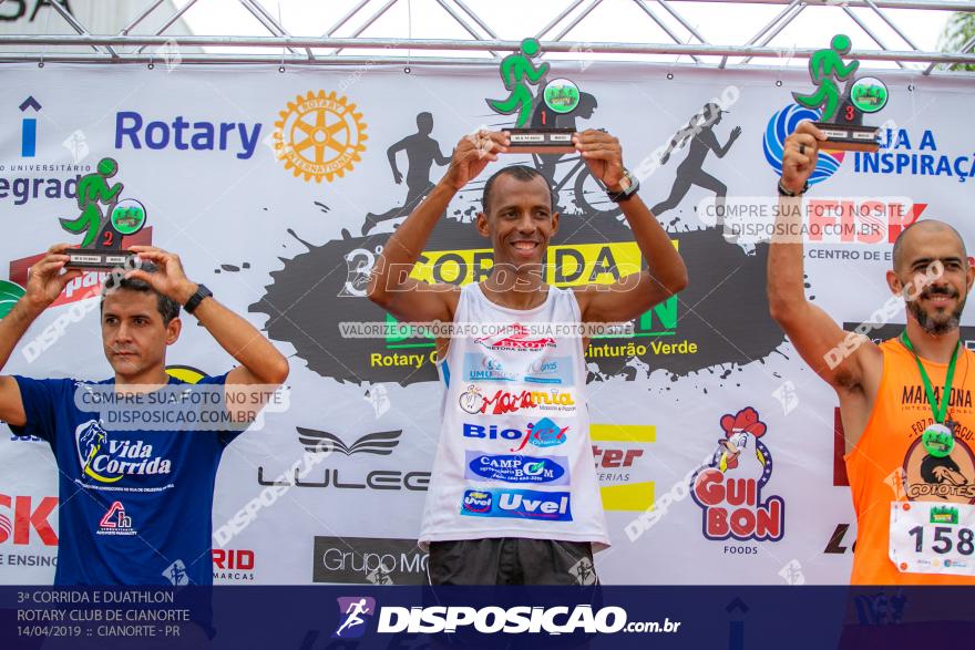 3ª Corrida E Duathlon Rotary Club De Cianorte