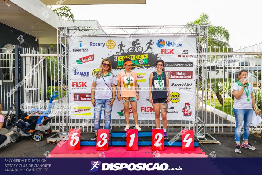 3ª Corrida E Duathlon Rotary Club De Cianorte