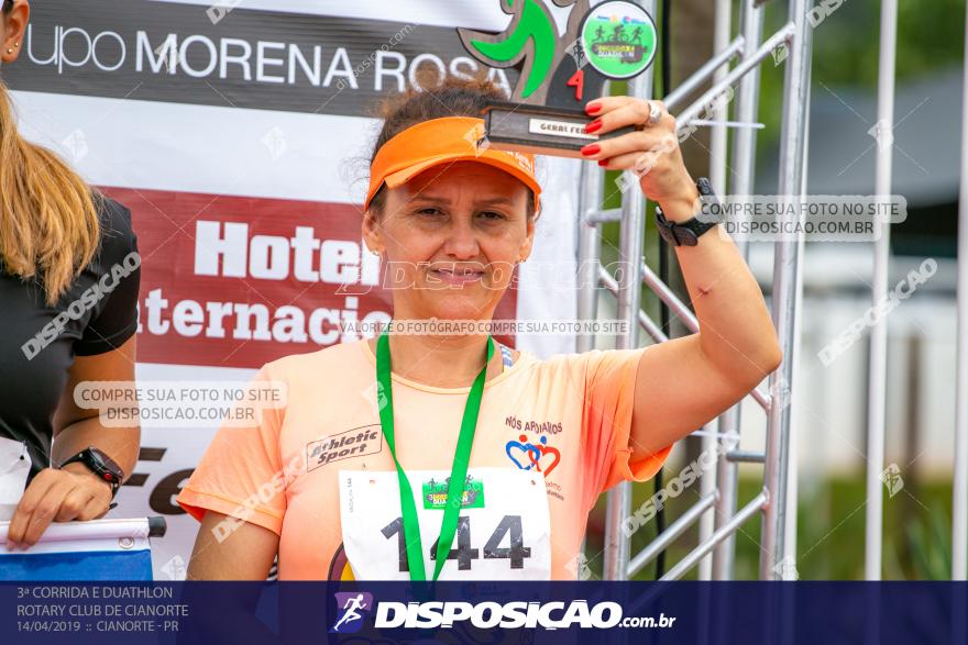 3ª Corrida E Duathlon Rotary Club De Cianorte