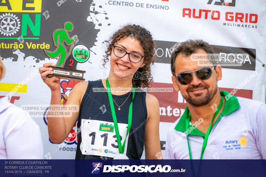 3ª Corrida E Duathlon Rotary Club De Cianorte