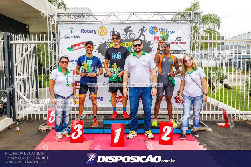 3ª Corrida E Duathlon Rotary Club De Cianorte