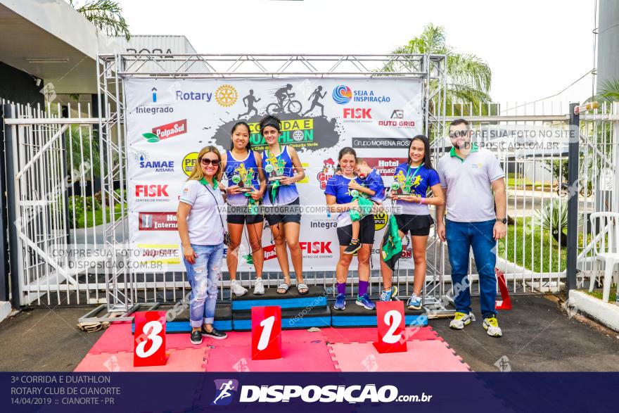 3ª Corrida E Duathlon Rotary Club De Cianorte