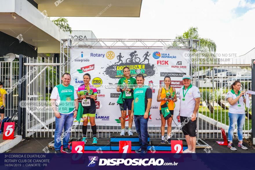 3ª Corrida E Duathlon Rotary Club De Cianorte