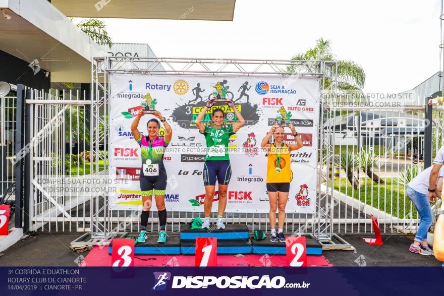 3ª Corrida E Duathlon Rotary Club De Cianorte