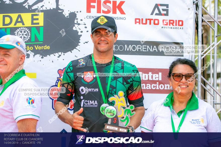 3ª Corrida E Duathlon Rotary Club De Cianorte