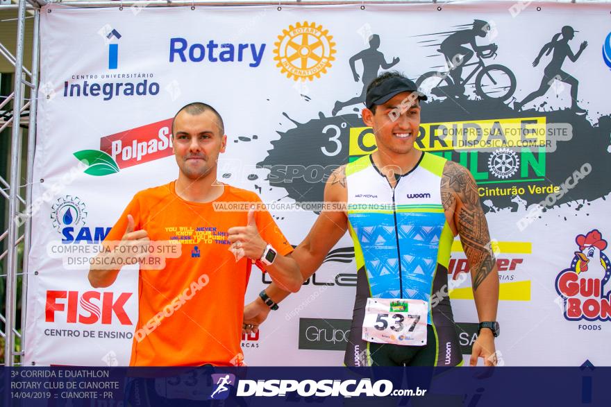 3ª Corrida E Duathlon Rotary Club De Cianorte