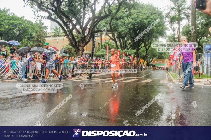 45ª Prova Rústica Tiradentes :: Categorias Menores