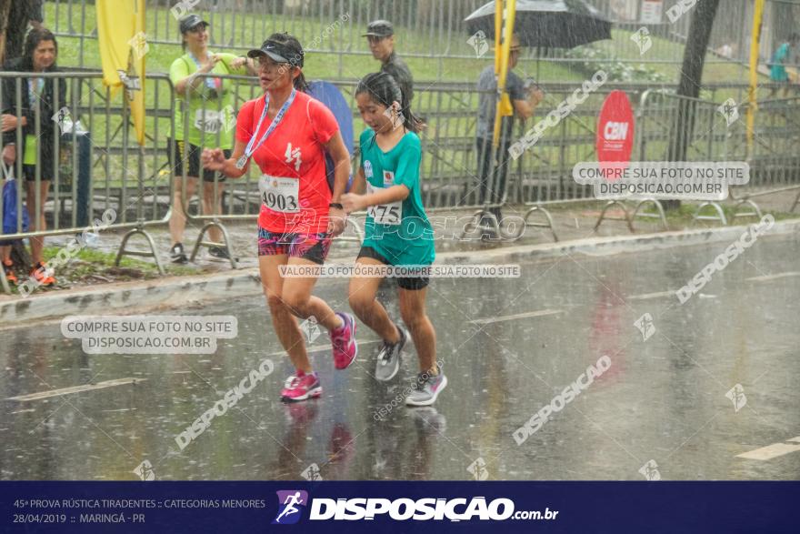 45ª Prova Rústica Tiradentes :: Categorias Menores