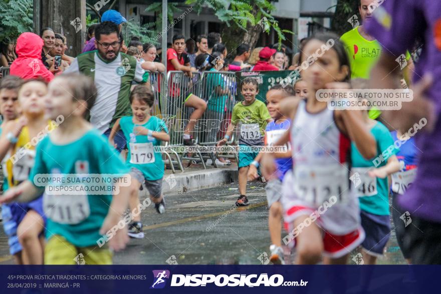 45ª Prova Rústica Tiradentes :: Categorias Menores