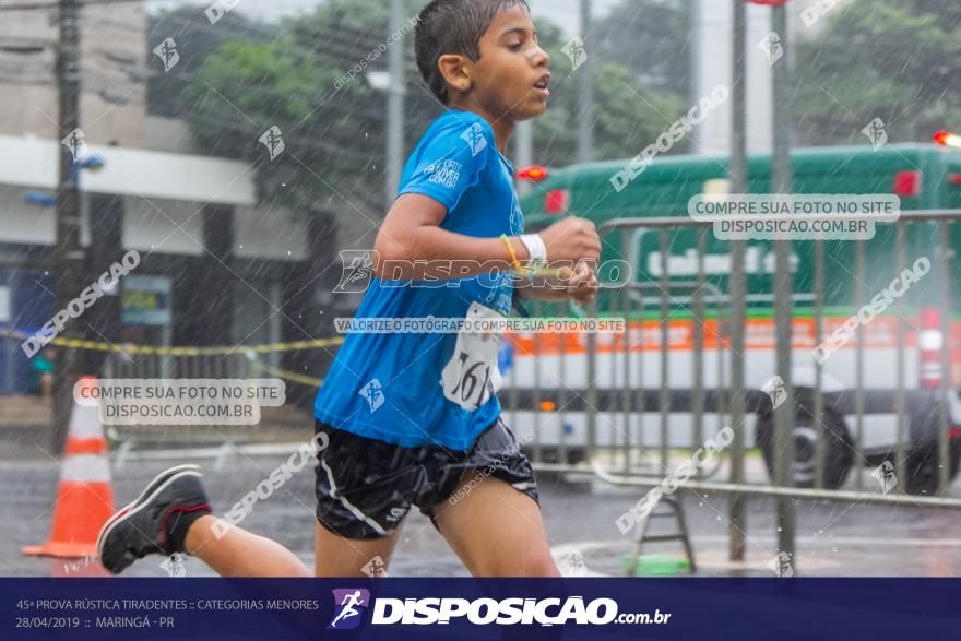 45ª Prova Rústica Tiradentes :: Categorias Menores