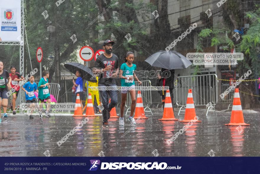 45ª Prova Rústica Tiradentes :: Categorias Menores