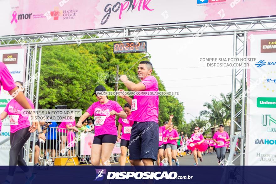 Go Pink - Corrida e Caminhada - Outubro Rosa