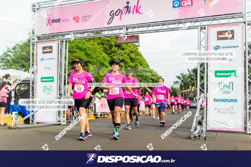 Go Pink - Corrida e Caminhada - Outubro Rosa