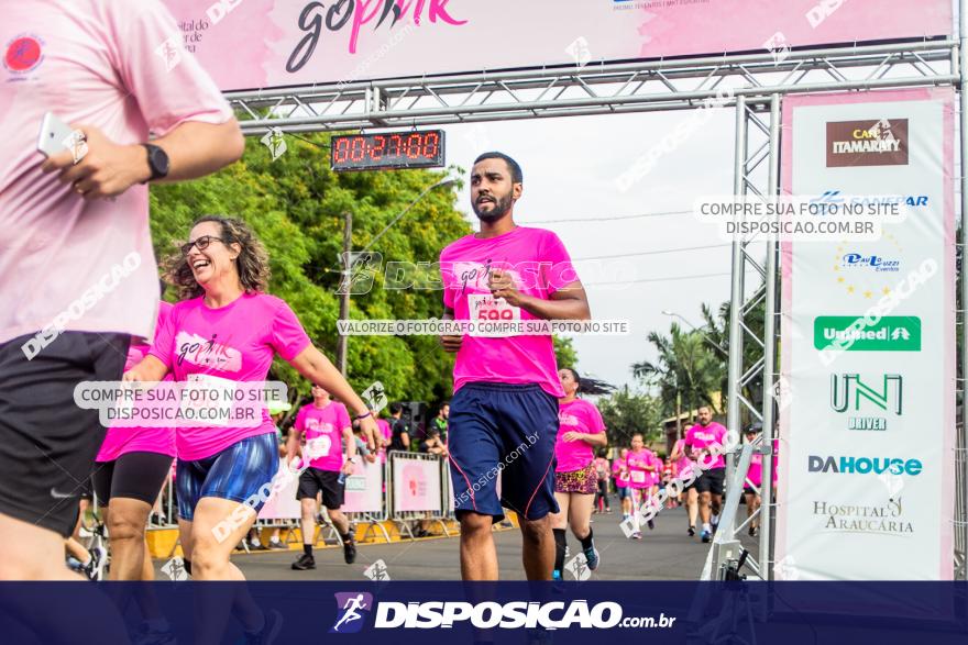 Go Pink - Corrida e Caminhada - Outubro Rosa