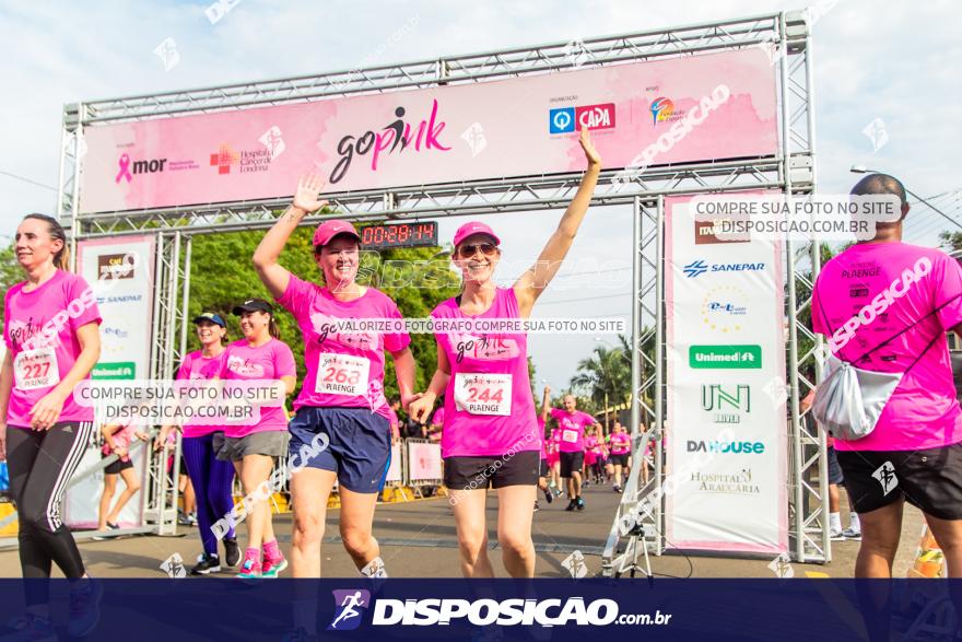 Go Pink - Corrida e Caminhada - Outubro Rosa