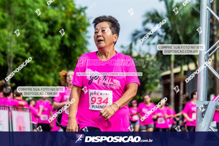 Go Pink - Corrida e Caminhada - Outubro Rosa