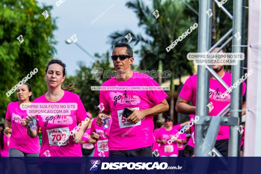 Go Pink - Corrida e Caminhada - Outubro Rosa