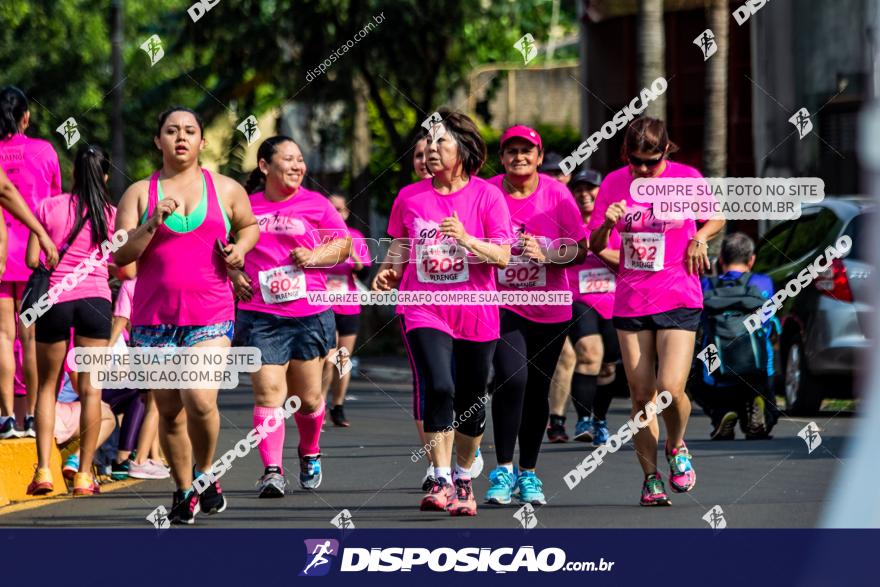 Go Pink - Corrida e Caminhada - Outubro Rosa