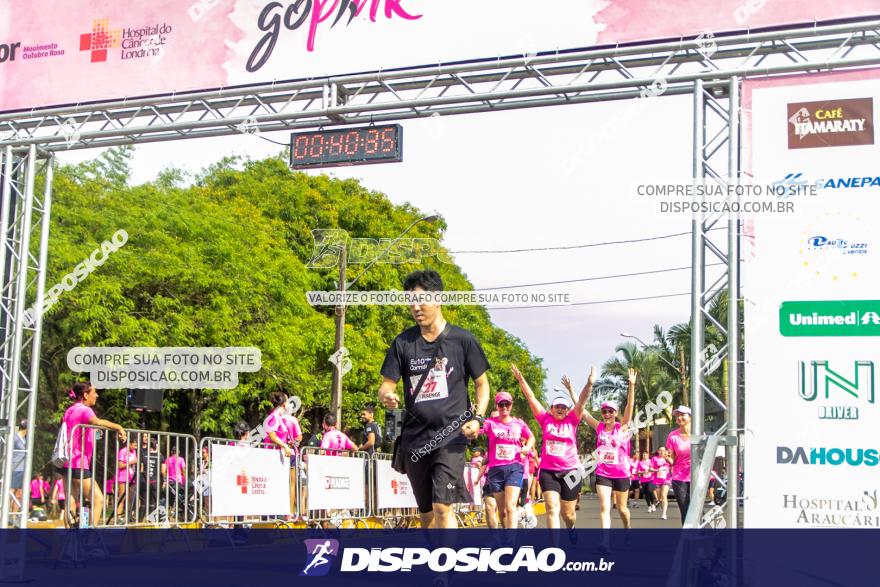 Go Pink - Corrida e Caminhada - Outubro Rosa