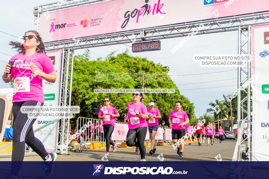 Go Pink - Corrida e Caminhada - Outubro Rosa