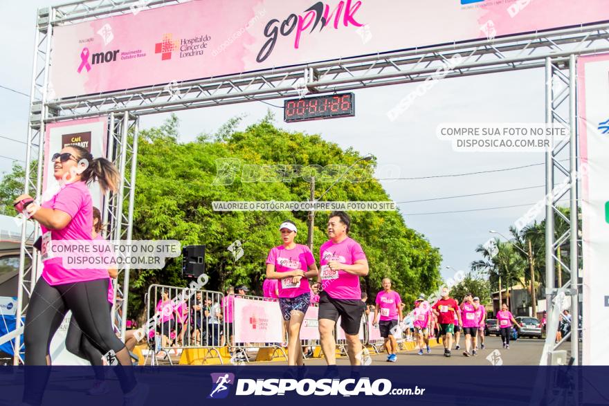 Go Pink - Corrida e Caminhada - Outubro Rosa