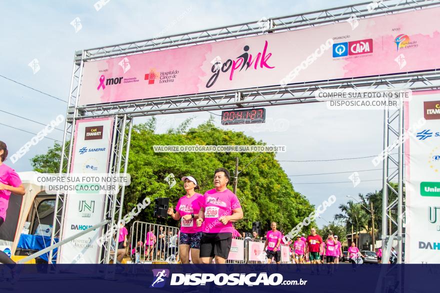 Go Pink - Corrida e Caminhada - Outubro Rosa