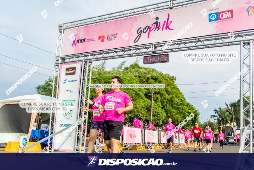 Go Pink - Corrida e Caminhada - Outubro Rosa