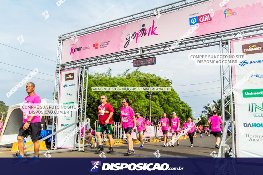 Go Pink - Corrida e Caminhada - Outubro Rosa