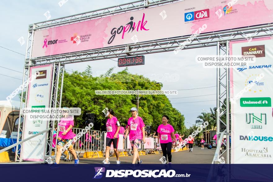 Go Pink - Corrida e Caminhada - Outubro Rosa