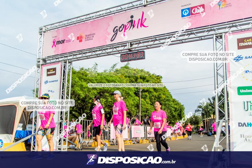 Go Pink - Corrida e Caminhada - Outubro Rosa