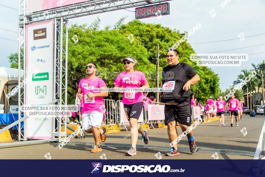 Go Pink - Corrida e Caminhada - Outubro Rosa