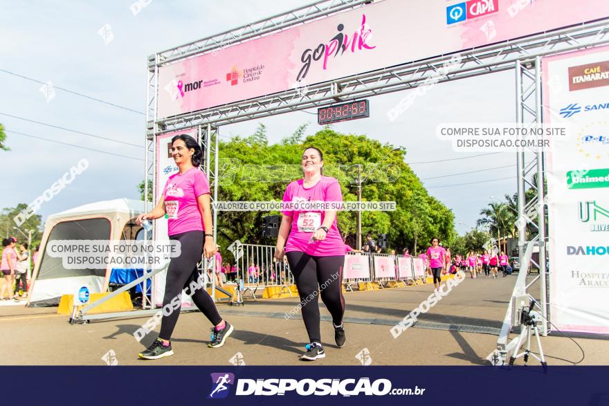 Go Pink - Corrida e Caminhada - Outubro Rosa