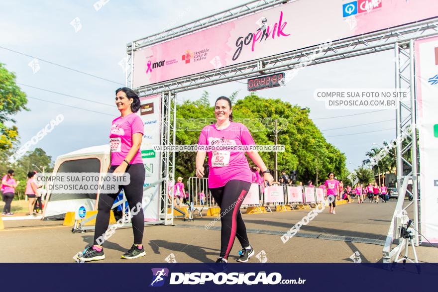 Go Pink - Corrida e Caminhada - Outubro Rosa