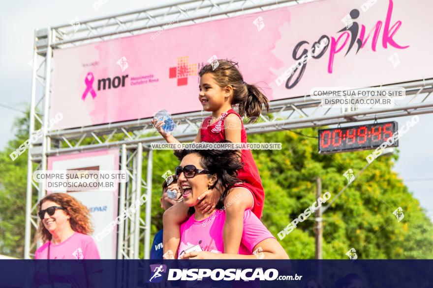 Go Pink - Corrida e Caminhada - Outubro Rosa