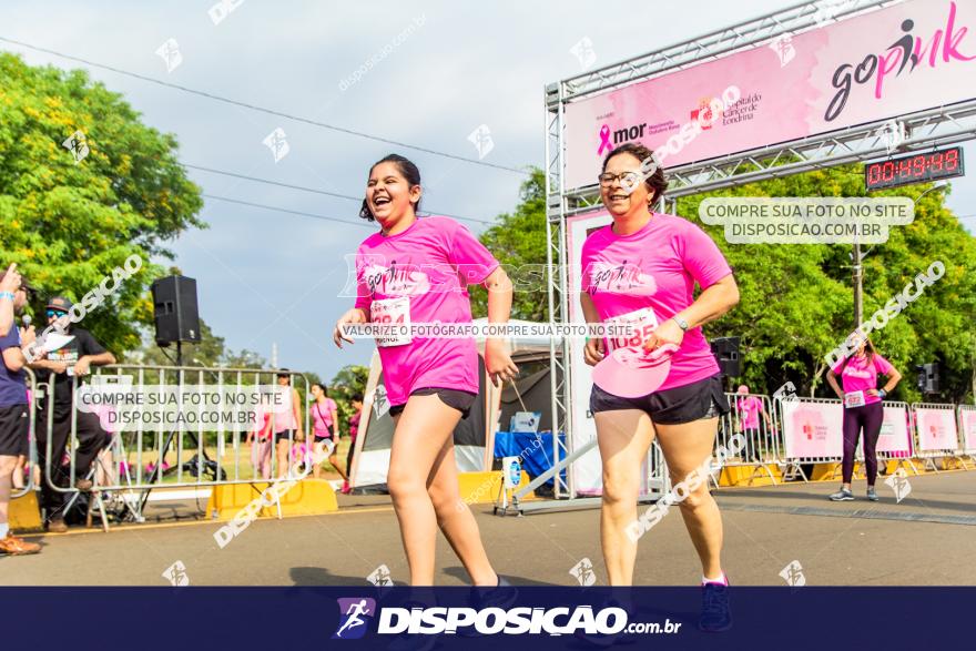 Go Pink - Corrida e Caminhada - Outubro Rosa