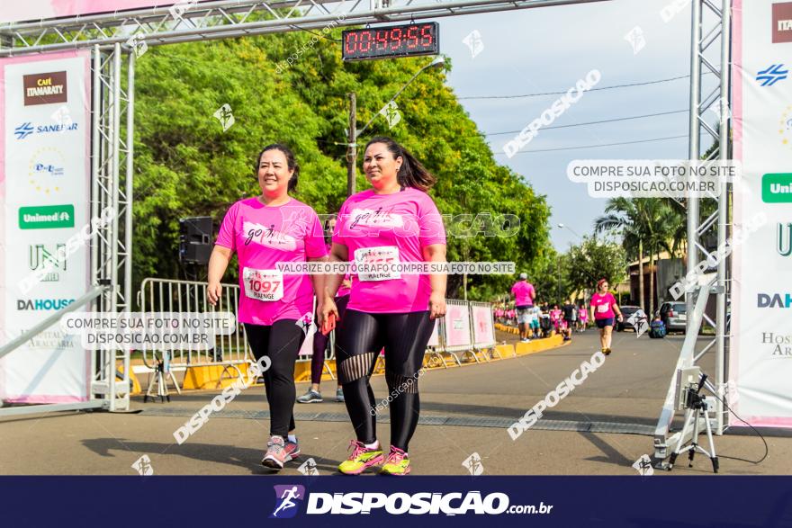 Go Pink - Corrida e Caminhada - Outubro Rosa