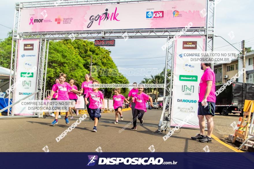 Go Pink - Corrida e Caminhada - Outubro Rosa