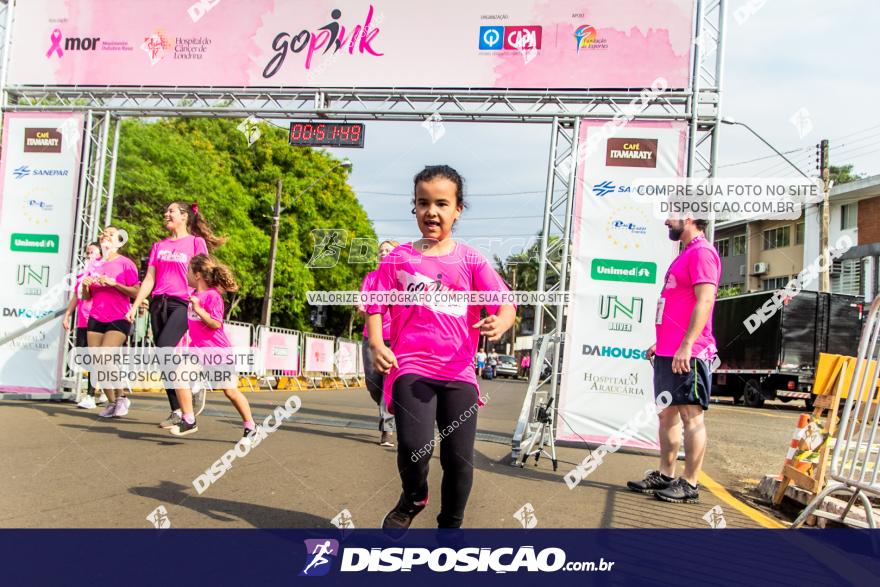 Go Pink - Corrida e Caminhada - Outubro Rosa