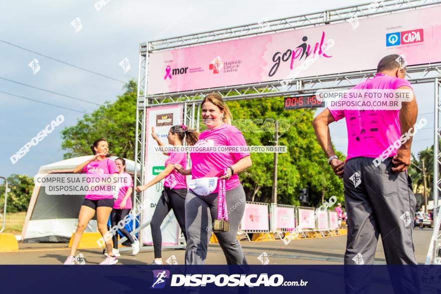 Go Pink - Corrida e Caminhada - Outubro Rosa