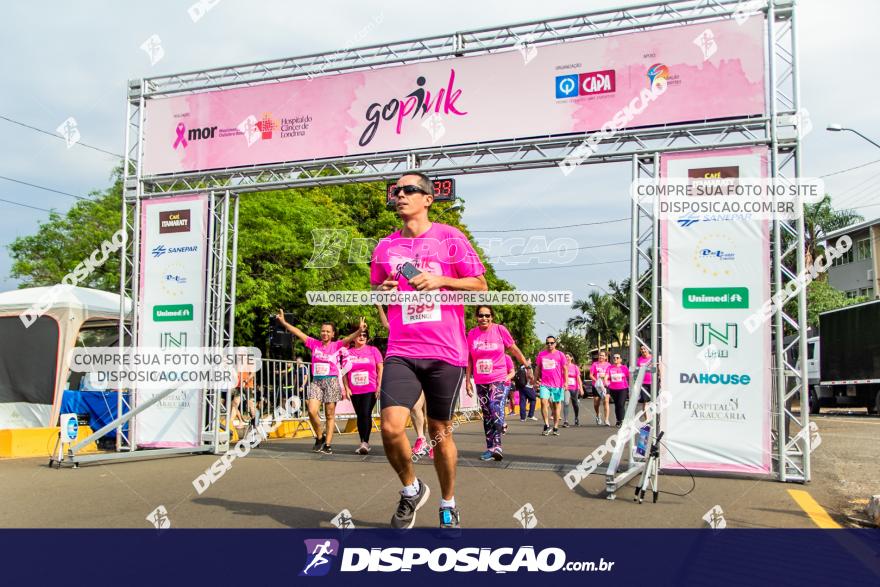 Go Pink - Corrida e Caminhada - Outubro Rosa