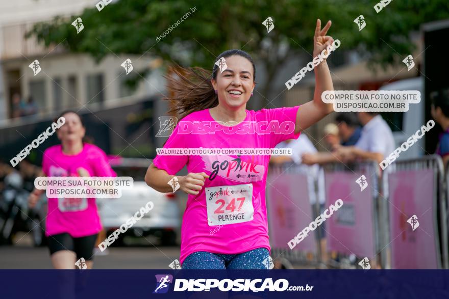 Go Pink - Corrida e Caminhada - Outubro Rosa