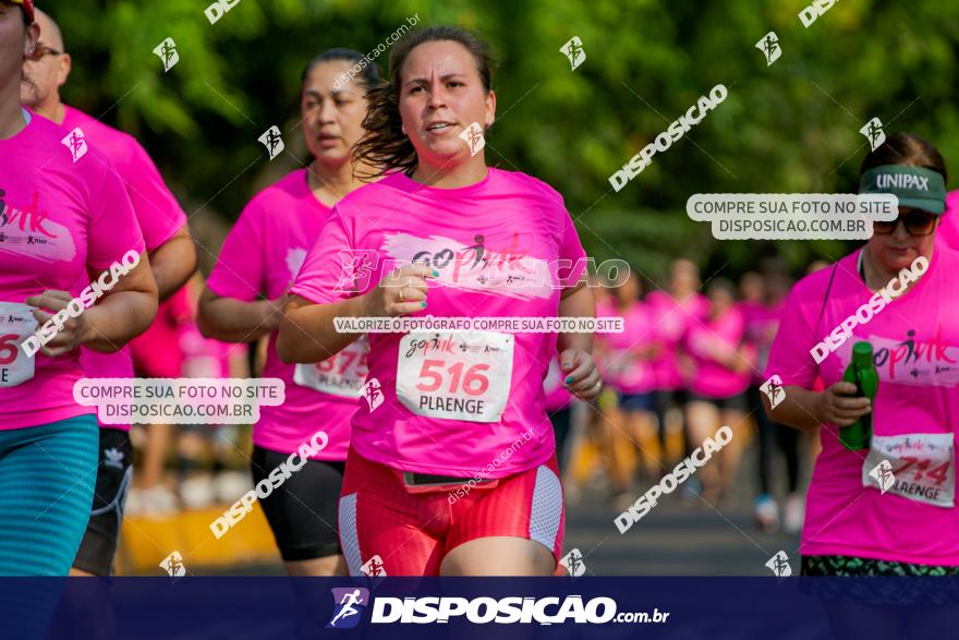 Go Pink - Corrida e Caminhada - Outubro Rosa